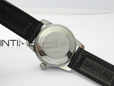 SuperOcean 42mm AB2010 SS B50 1:1 Best Edition Green Dial Black Ceramic Bezel on Black Rubber strap A2824