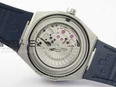 Constellation 131.33.41.21.03.001 SS TW Best Edition White Dial On Blue Gummy Strap A8900