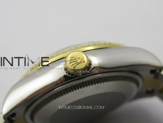 DateJust 31mm 178271 SS/YG APSF Best Edition Black Dial Crystal Markers on Oyster Bracelet A2824