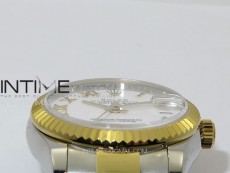 DateJust 31mm 178271 SS/YG APSF Best Edition White Dial Roman Markers on Oyster Bracelet A2824