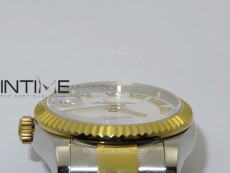 DateJust 31mm 178271 SS/YG APSF Best Edition White Dial Roman Markers on Oyster Bracelet A2824