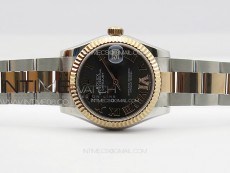 DateJust 31mm 178271 SS/RG APSF Best Edition Gray Dial Roman Markers on Oyster Bracelet A2824