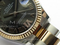 DateJust 31mm 178271 SS/RG APSF Best Edition Gray Dial Roman Markers on Oyster Bracelet A2824