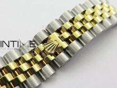 DateJust 31mm 178271 SS/YG APSF Best Edition Gray Dial Crystal Markers on Jubilee Bracelet A2824