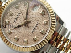 DateJust 31mm 178271 SS/RG APSF Best Edition RG Jubilee Dial Crystal Markers on Jubilee Bracelet A2824