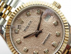 DateJust 31mm 178271 SS/RG APSF Best Edition RG Jubilee Dial Crystal Markers on Jubilee Bracelet A2824