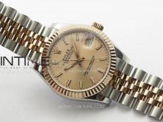DateJust 31mm 178271 SS/RG APSF Best Edition RG Dial Sticks Markers on Jubilee Bracelet A2824