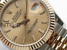 DateJust 31mm 178271 SS/RG APSF Best Edition RG Dial Sticks Markers on Jubilee Bracelet A2824