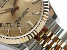 DateJust 31mm 178271 SS/RG APSF Best Edition RG Dial Sticks Markers on Jubilee Bracelet A2824