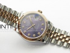 DateJust 31mm 178271 SS/RG APSF Best Edition Blue Dial Crystal Markers on Jubilee Bracelet A2824
