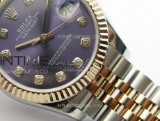 DateJust 31mm 178271 SS/RG APSF Best Edition Blue Dial Crystal Markers on Jubilee Bracelet A2824