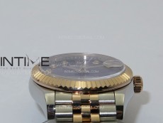 DateJust 31mm 178271 SS/RG APSF Best Edition Blue Dial Crystal Markers on Jubilee Bracelet A2824