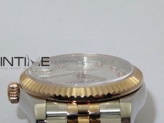DateJust 31mm 178271 SS/RG APSF Best Edition Silver Dial Crystal Markers on Jubilee Bracelet A2824