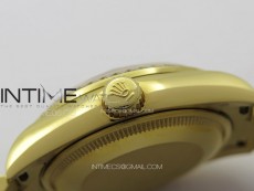 DateJust 31mm 178271 YG APSF Best Edition YG Dial Crystal Markers on President Bracelet A2824