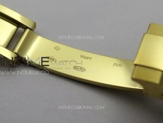 Daytona 116508 YG APSF Black Dial Gold Subdial Stick Markers On YG Bracelet Slim A7750 (same thickness as gen)