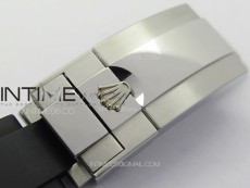 Daytona 116519LN APSF Gray Dial Stick Markers On Rubber Strap Slim A7750 (same thickness as gen)