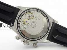 Daytona 116519LN APSF Gray Dial Stick Markers On Rubber Strap Slim A7750 (same thickness as gen)
