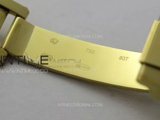 Daytona 116518LN YG APSF Best Edition Meteorite Dial Sticks Markers On Rubber Strap Slim A7750 (same thickness as gen)