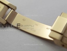 Daytona 116518LN RG APSF Meteorite Dial Sticks Markers On Rubber Strap Slim A7750 (same thickness as gen)