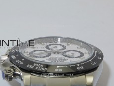 Daytona 116500LN APSF Best Edition White Dial Sticks Markers On SS Bracelet Slim A7750 (same thickness as gen)