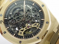 Royal Oak 41mm Openworked 15407 RG APSF 1:1 Best Edition on RG Bracelet A3132
