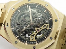 Royal Oak 41mm Openworked 15407 RG APSF 1:1 Best Edition on RG Bracelet A3132
