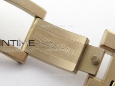 Royal Oak 41mm Openworked 15407 RG APSF 1:1 Best Edition on RG Bracelet A3132