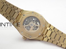 Royal Oak 41mm Openworked 15407 RG APSF 1:1 Best Edition on RG Bracelet A3132