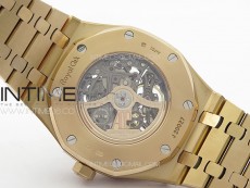 Royal Oak 41mm Openworked 15407 RG APSF 1:1 Best Edition on RG Bracelet A3132