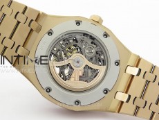 Royal Oak 41mm Openworked 15407 RG APSF 1:1 Best Edition on RG Bracelet A3132