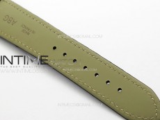 Tank Solo Ladies 25mm SS K11F 1:1 Best Edition White Dial on Black Leather Strap Ronda Quartz