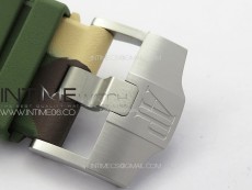 Royal Oak Offshore ‘Combat’ 44mm APSF 1:1 Best Edition Green Ceramic Bezel on Camo Rubber Strap A3126
