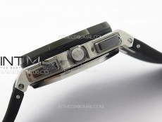 Royal Oak Offshore 44mm SS APSF 1:1 Best Edition White Dial on Black Rubber Strap A3126