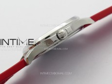 Aquanaut 5067A SS PPF 1:1 Best Edition Red Textured Dial on Red Rubber Strap RONDA Quartz