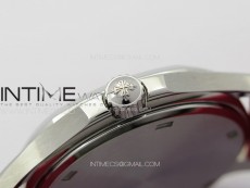 Aquanaut 5067A SS PPF 1:1 Best Edition Red Textured Dial on Red Rubber Strap RONDA Quartz