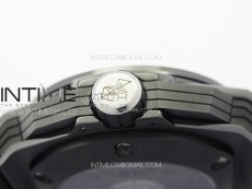 Big Bang Sang Bleu II Black Ceramic ZF Best Edition on Black Rubber Strap A1240