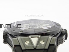 Big Bang Sang Bleu II Black Ceramic ZF Best Edition on Black Rubber Strap A1240