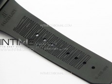 Big Bang Sang Bleu II Black Ceramic ZF Best Edition on Black Rubber Strap A1240