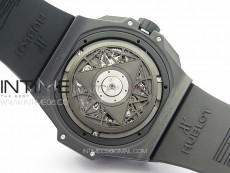 Big Bang Sang Bleu II Black Ceramic ZF Best Edition on Black Rubber Strap A1240