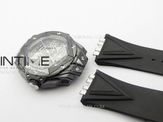 Big Bang Sang Bleu II Black Ceramic ZF Best Edition on Black Rubber Strap A1240