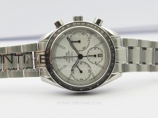 Speedmaster SS HRF 1:1 Best Edition White Dial on SS Bracelet A7750