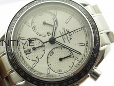 Speedmaster SS HRF 1:1 Best Edition White Dial on SS Bracelet A7750