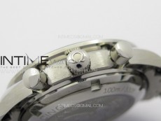 Speedmaster SS HRF 1:1 Best Edition White Dial on SS Bracelet A7750