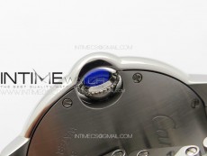 Ballon Bleu 33mm SS V20F 1:1 Best Edition White Textured Dial on SS Bracelet Gen Cal.157 Quartz