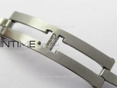 Ballon Bleu 33mm SS V20F 1:1 Best Edition White Textured Dial on SS Bracelet Gen Cal.157 Quartz