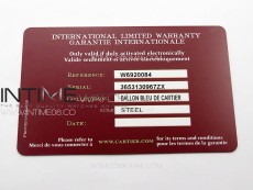 Ballon Bleu 33mm SS V20F 1:1 Best Edition White Textured Dial on SS Bracelet Gen Cal.157 Quartz