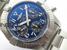 Avenger Chrono SS 369 Subdial B50 Blue Dial on SS Bracelet A7750