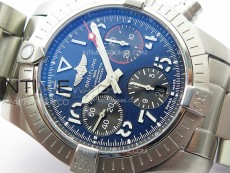 Avenger Chrono SS 369 Subdial B50 Blue Dial on SS Bracelet A7750