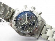 Avenger Chrono SS 369 Subdial B50 Gray Dial on SS Bracelet A7750