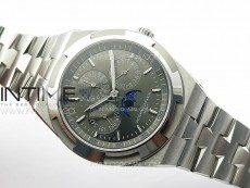 Overseas Perpetual Calendar SS 8F Best Edition Gray Dial on SS Bracelet A1120